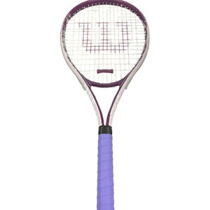 Used Wilson NANO CARBON Adult Tennis Racquet Royal Blue 4 1/2" 11849-S000023998