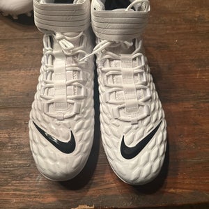 Men's  Size M 16.0 (W 17.0) Nike High Top Molded Cleats Force Savage Pro 2 (New)