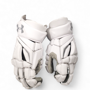 Under Armour ENGAGE 2 Lacrosse Gloves Mens White MD 11849-S000014678
