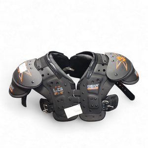 Pro-Tec GEAR PRO-TEC J.V. X3 FOOTBALL SHOULDER P FB Shoulder Pads Black LG 11849-S000010414