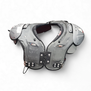 Used Schutt ARMOR FLEX FB Shoulder Pads Grey 3X 11849-S000010417