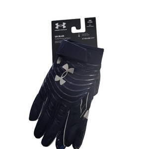 Under Armour BLUR FB Gloves Navy Blue SM 11849-S000020789