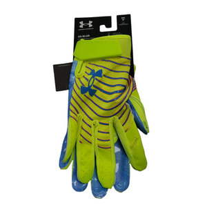 Under Armour BLUR FB Gloves Yellow MD 11849-S000020795