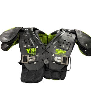 Used Schutt Y FLEX 4.0 FB Shoulder Pads Black XS 11849-S000023792