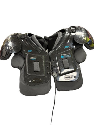 Used Champro GAUNTLET FB Shoulder Pads Black XL 11849-S000023794