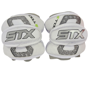 New STX CELL VI Lacrosse Arm Pads/Guards White SM 11849-S000024238