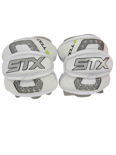 New STX CELL VI Lacrosse Arm Pads/Guards White SM 11849-S000024238