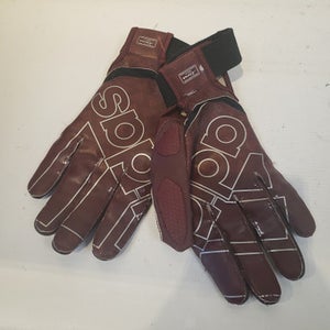 Used Adidas FREAK BROWN 2X Football Gloves 11849-S000014283