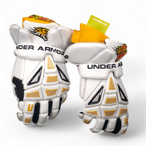 Used Under Armour CHARGE 2 TOWSON GLOVES LG Men's Lacrosse Gloves 11849-S000015363