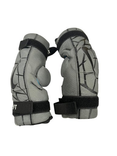 Used Nike VAPOR LT Lacrosse Arm Pads/Guards Grey MD 11849-S000014572