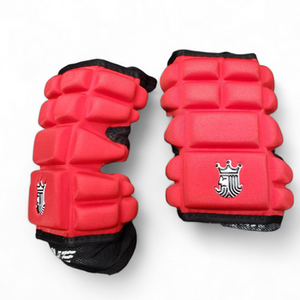 Brine BRINE LO PRO Lacrosse Arm Pads/Guards Red MD 11849-S000014580