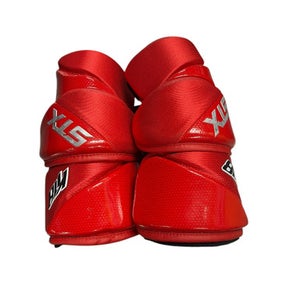 Used STX K18 Lacrosse Arm Pads/Guards Red LG 11849-S000011107