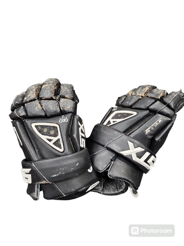 Used STX CELL IV MD Men's Lacrosse Gloves 11849-S000015114