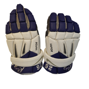 Used Nike VAPOR LG Men's Lacrosse Gloves 11849-S000013856