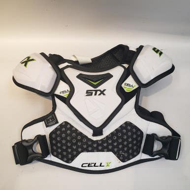 Used STX STX CELL 5 SM Lacrosse Shoulder Pads 11849-S000013858
