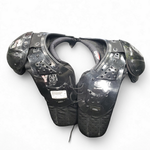 Used Schutt YFLEX 5.2 FB Shoulder Pads Black XL 11849-S000021911