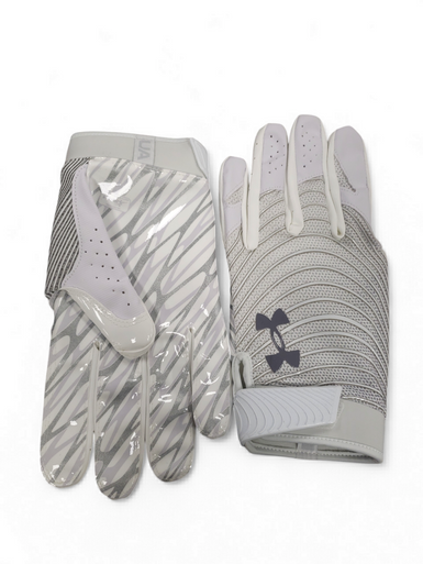 Used Under Armour BLUR FB Gloves White 2X 11849-S000023203