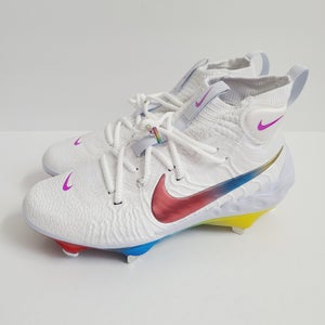 Nike Alpha Huarache NXT Rainbow Baseball Cleats DJ6517-106 Size 7