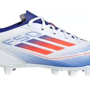 White Unisex Size M 10.5 (W 11.5) Adidas f50 Club Cleats (Used)