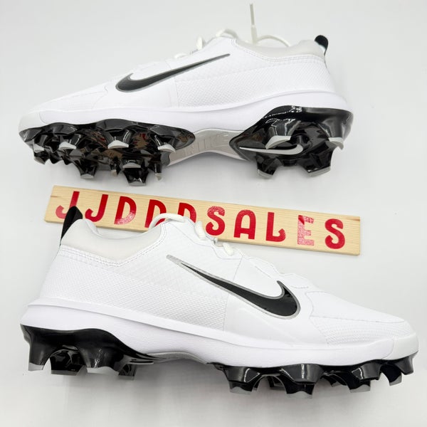 Nike Force Trout 9 Pro MCS Baseball Cleats White Silver  display picture 3