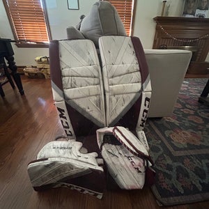 35"  CCM Eflex 5 Regular Goalie Full Set Pro Stock (Used)