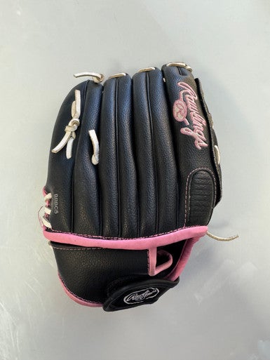 Used Rawlings FASTPITCH BB/SB Glove RH Throw Black 11 1/2" 11860-S000287673