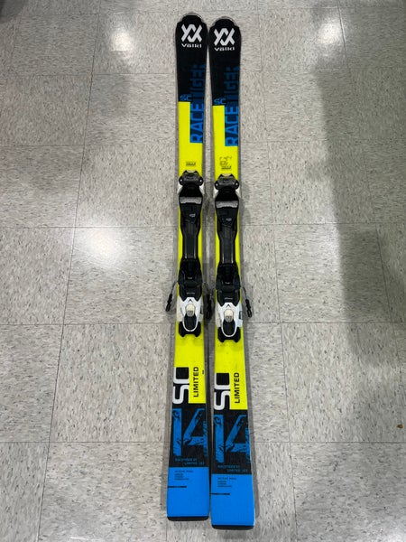 Volkl Racetiger SC 163 cm Skis With Bindings (Used)