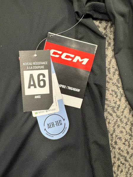 CCM Pro LS Senior Small Neckguard Shirt