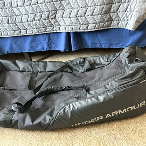 Used Black Under Armour Lacrosse Bag