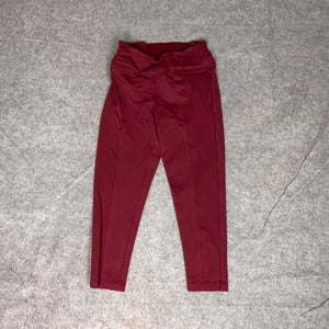 Betabrand Womens Pants Petite Small Red Dress Yoga Stretch Cozy Corp Office