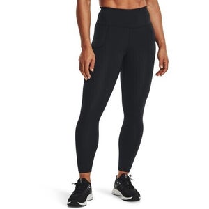 Under Armour Motion Leggings Womens Medium Black High-Waisted Ankle Tight PLW160