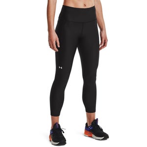 Under Armour HeatGear Ankle Leggings Women's XS Black High Rise Pockets PLW154