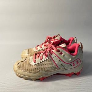Used Under Armour UA BB CLEAT SIZE 2.5 Junior 02.5 Baseball and Softball Cleats 11834-S000010090