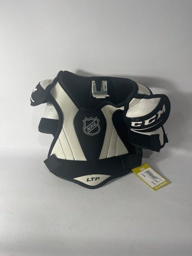 Used CCM CCM NHL WHT SHOULDERPADS MD Hockey Shoulder Pads 11834-S000012012