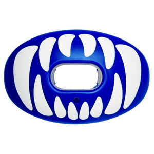 New PREDATOR OXYGEN MOUTH GUARD W WHITE FANGS ROYAL 11834-BAT8266