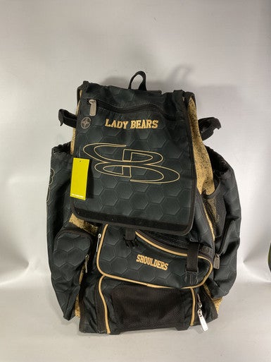 Used Boombah Wheel Bag Bb Sb Team Wheeled Bag Black 11834-s000026989