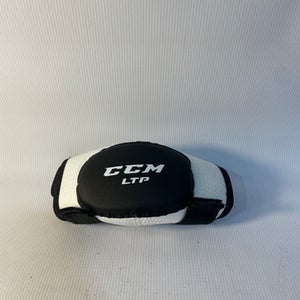 Used CCM CCM GLOVES BLK/WHT ELBOW PADS SM Hockey Elbow Pads 11834-S000011150