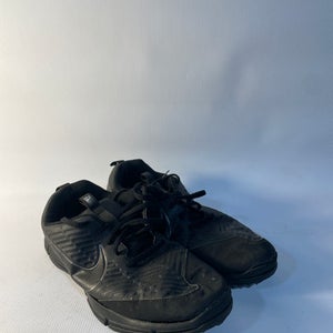 Used Nike NIKE GOLF SHOE BLK SIZE S10.5 Senior 10.5 Golf Shoes 11834-S000011190