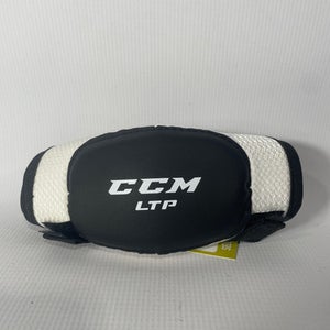 Used CCM CCM WHT ELBOWPADS LG Hockey Elbow Pads 11834-S000012626