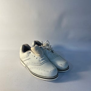 Used Dunlop DUNLOP GOLF SHOE WHT SIZE S7.5 Senior 7.5 Golf Shoes 11834-S000011199