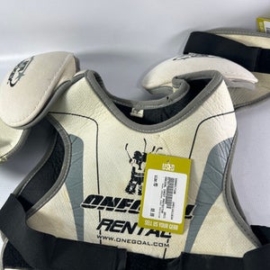 Used ONEGOAL CHEST PROTECTOR MD Hockey Shoulder Pads 11834-S000017106