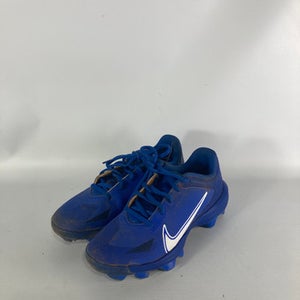 Used Nike TROUT ROYAL BLUE Junior 05 Baseball and Softball Cleats 11834-S000023669