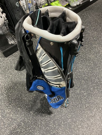 Used Mizuno STAND BAG Mens Stand Bag Royal Blue 11834-S000028330