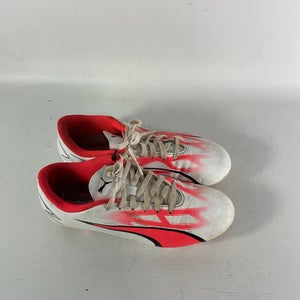 Used Puma Soccer Cleats White Junior 05 11834-S000030922