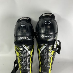 Used Warrior ALPHA Intermediate Shin Guards Black 12" 11834-S000030997