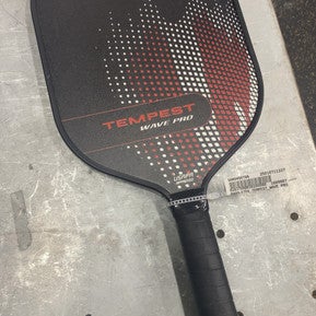 Used Paddletek Tempest Wave Pro Pickleball Racquet Black 11337-s000450787