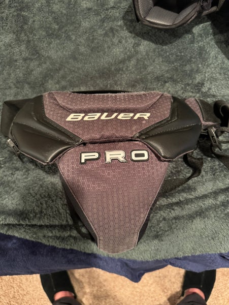 Used Bauer Pro goalie cup