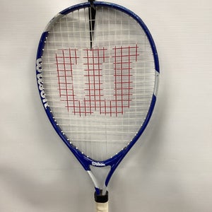 Used Wilson Us Open 21 Junior Tennis Racquet Royal Blue 21" 11851-s000026153