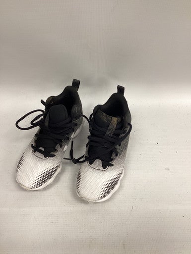 Used Under Armour Armourbound Bb Sb Cleats Black Youth 12.0 11851-s000026205