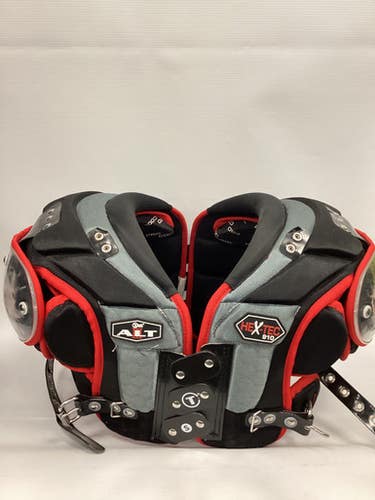 Used Tag Hex ALT 910 Fb Shoulder Pads Grey Sm 11851-s000027170